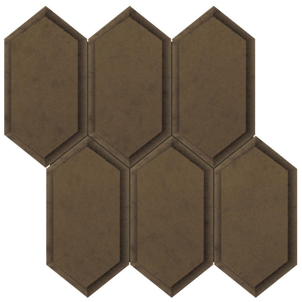 Obsidian Antique Bronze Mosaic Tile collection image