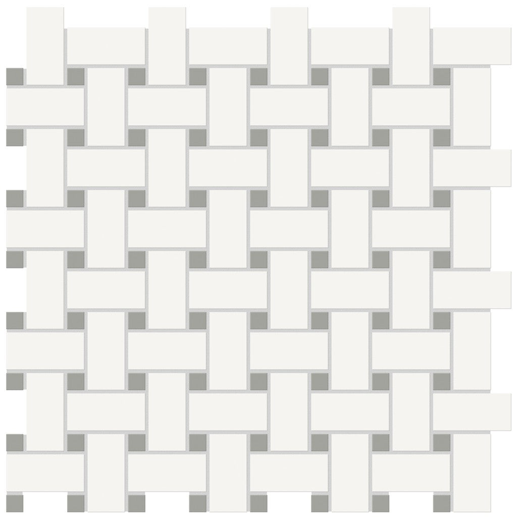 Soho Canvas White W Cement Chic Tile collection image