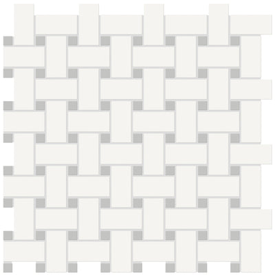 Basketweave tile and surface collection