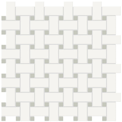 Canvas White W Soft Sage – Porcelain collection