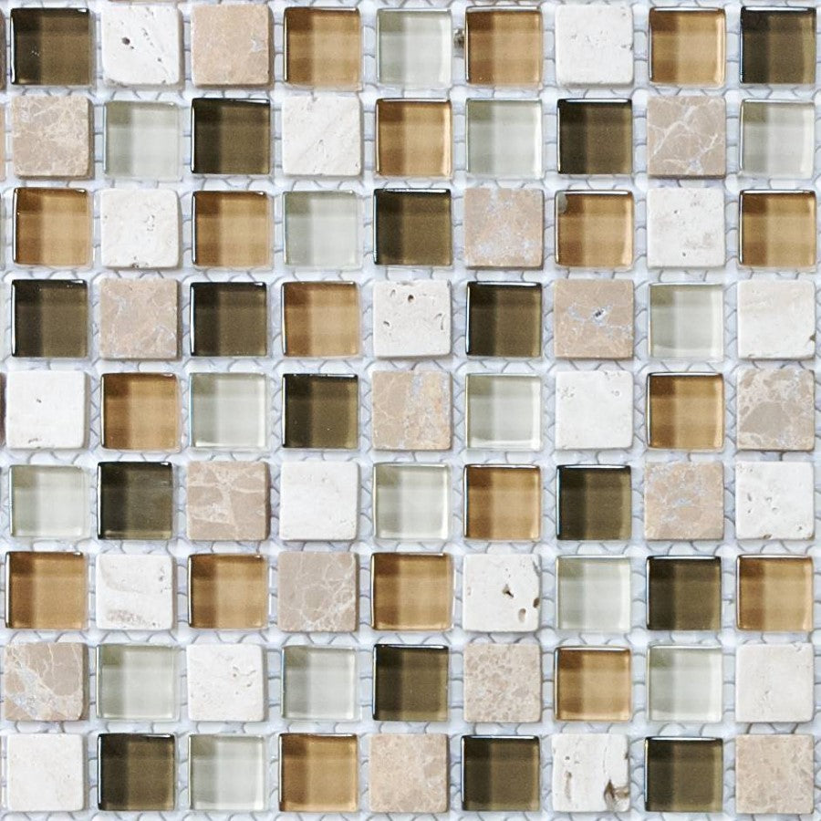 GS Blend Bamboo Stone Blend&Glass Mosaic