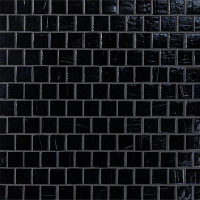 Black Glass Tile And Mosaic