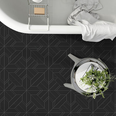 Black Marble Mosaic tile and surface collection