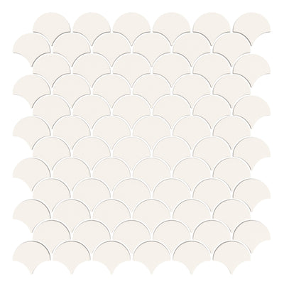 Cadence Glass Crescendo White