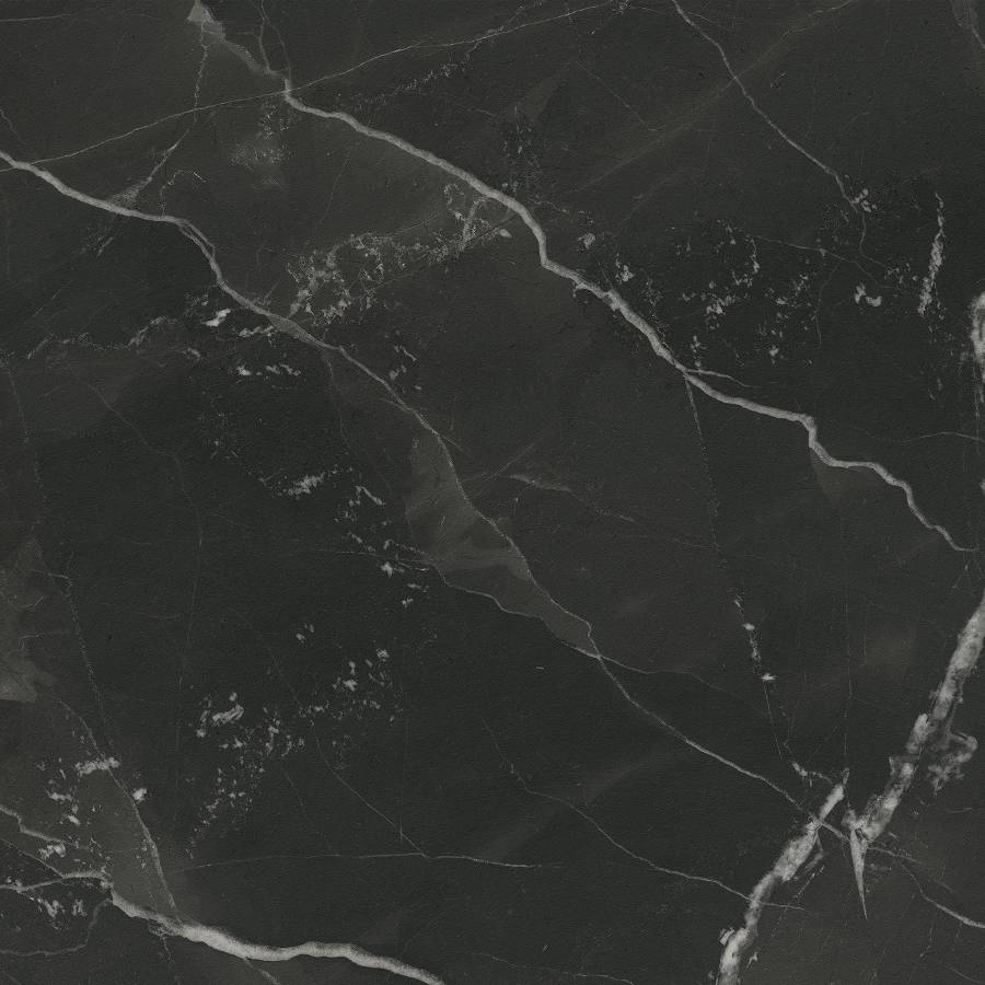 Porcelain tile with a black marble effect from Surface Group.