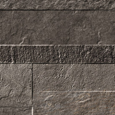 Black tile and surface collection