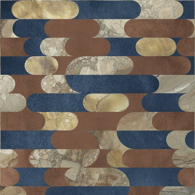 Brown Oro β Porcelain collection