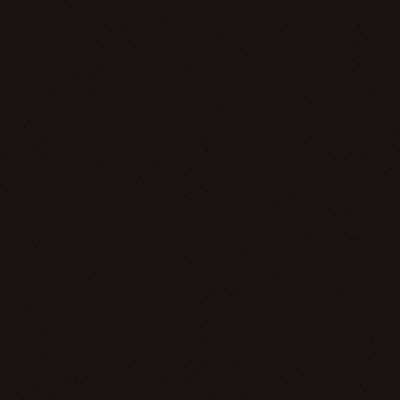 Endless Black Solid Color Porcelain