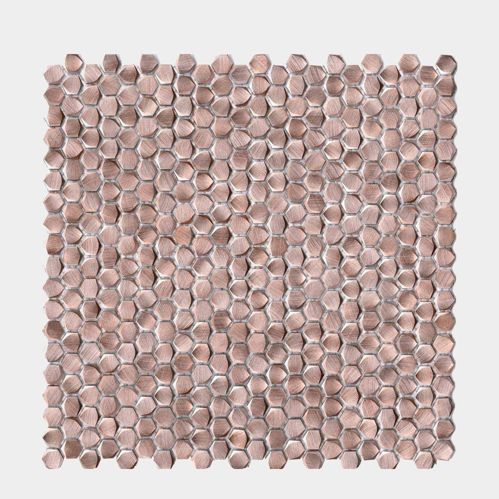 Gravity Rose Gold Hexagon