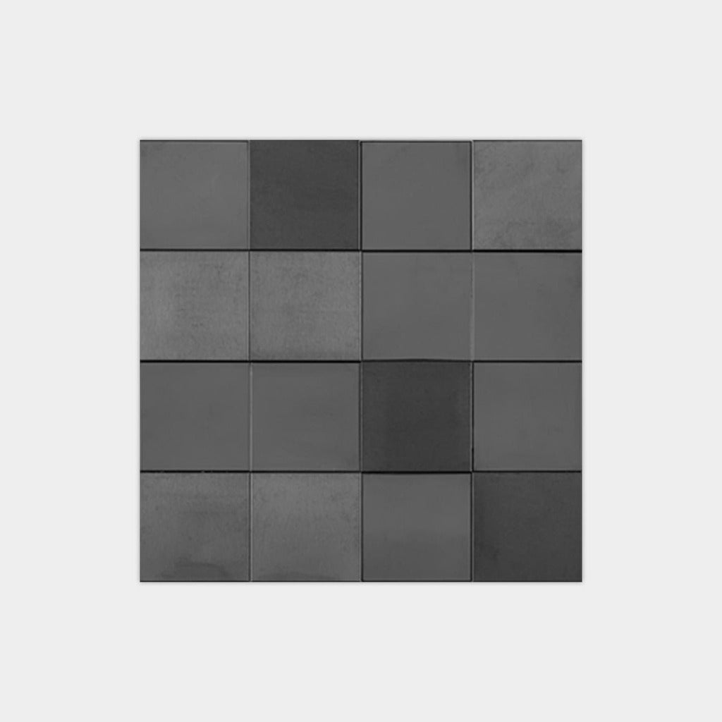 Metal Acero Anthracite 3D Cubes