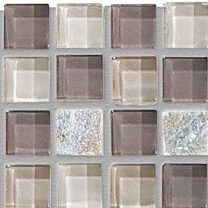 GSQ Mosaic Cotton Wood Slate&Quartz&Glass Mosaic