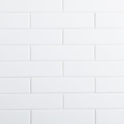 White Miramar tile and surface collection