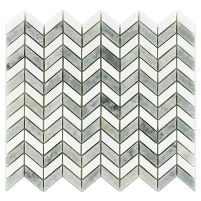 Ming Green Marble tile and surface collection