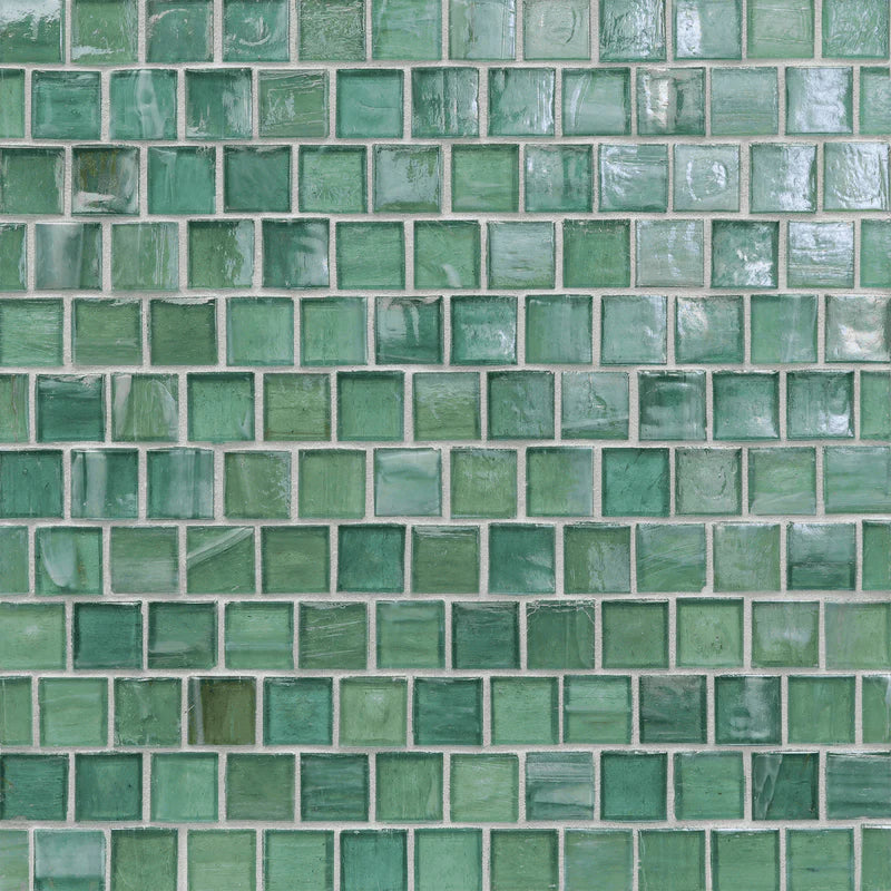 Green Glass Tile And Mosaic