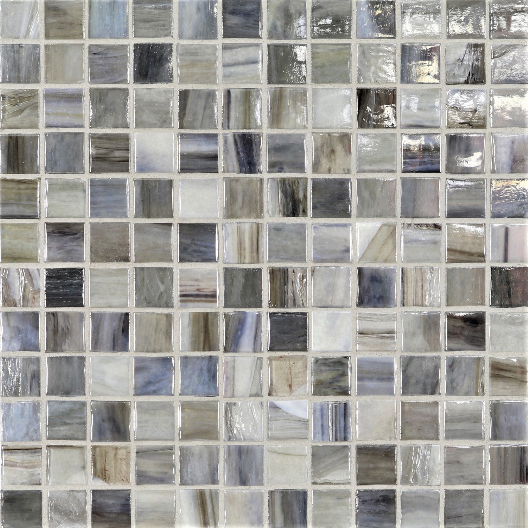 Agate Bari Colored Glass Mosaic, Trim