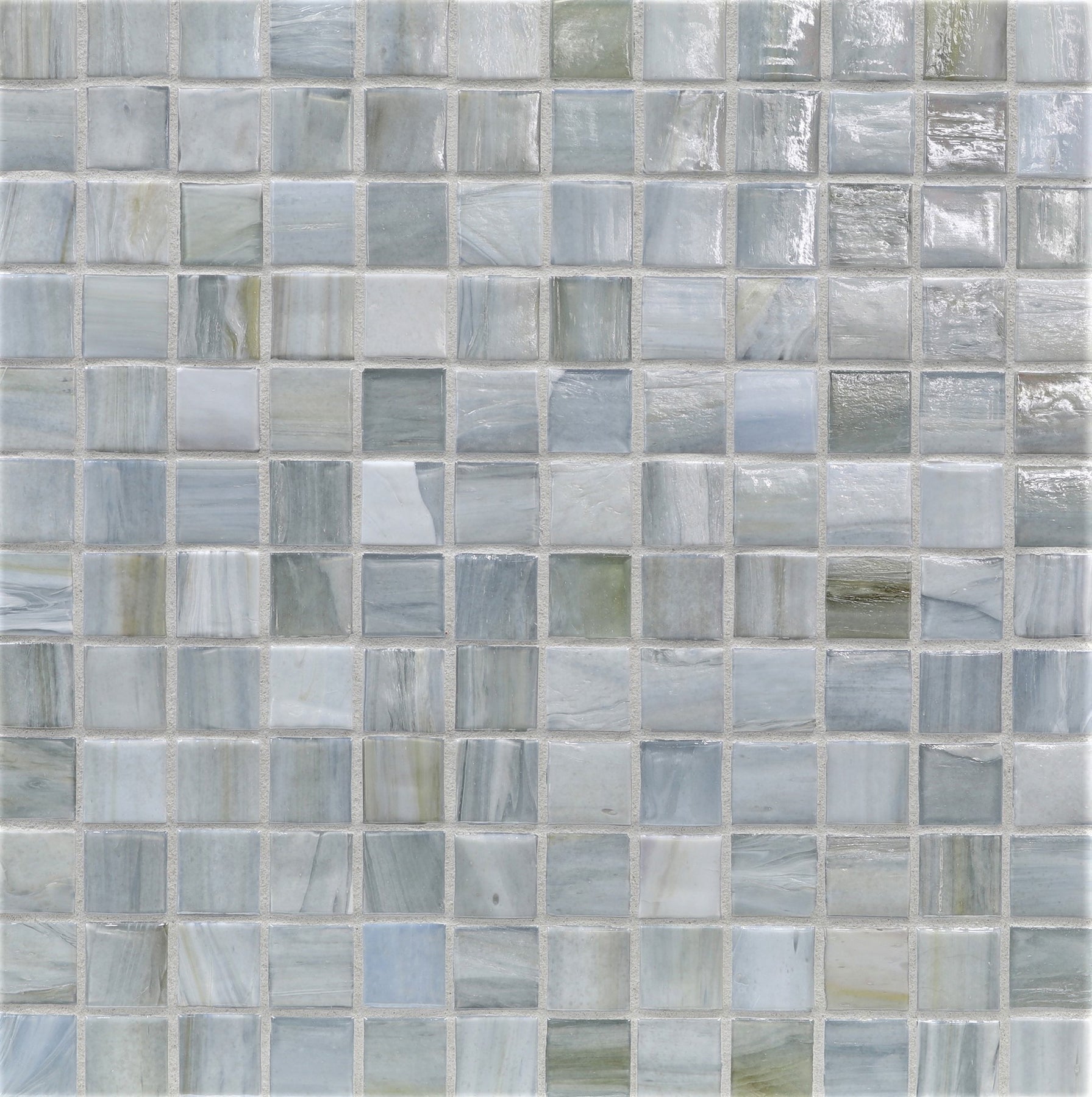 Agate Lucca Colored Glass Mosaic, Trim