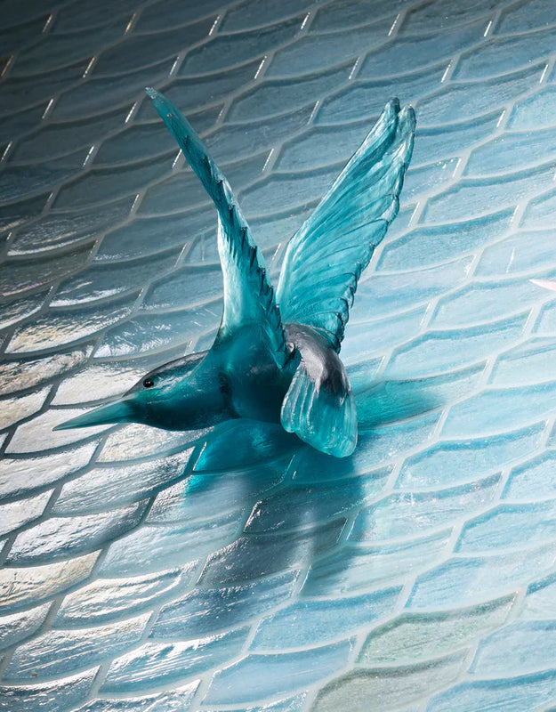Birdscape – Colored Glass collection