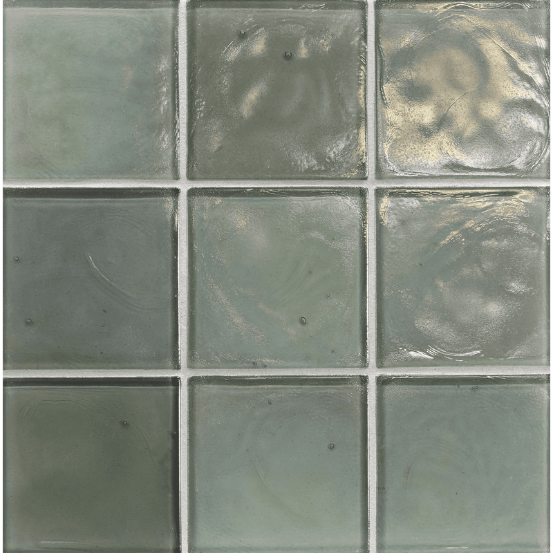 Flux Silver Colored Glass Field Tile