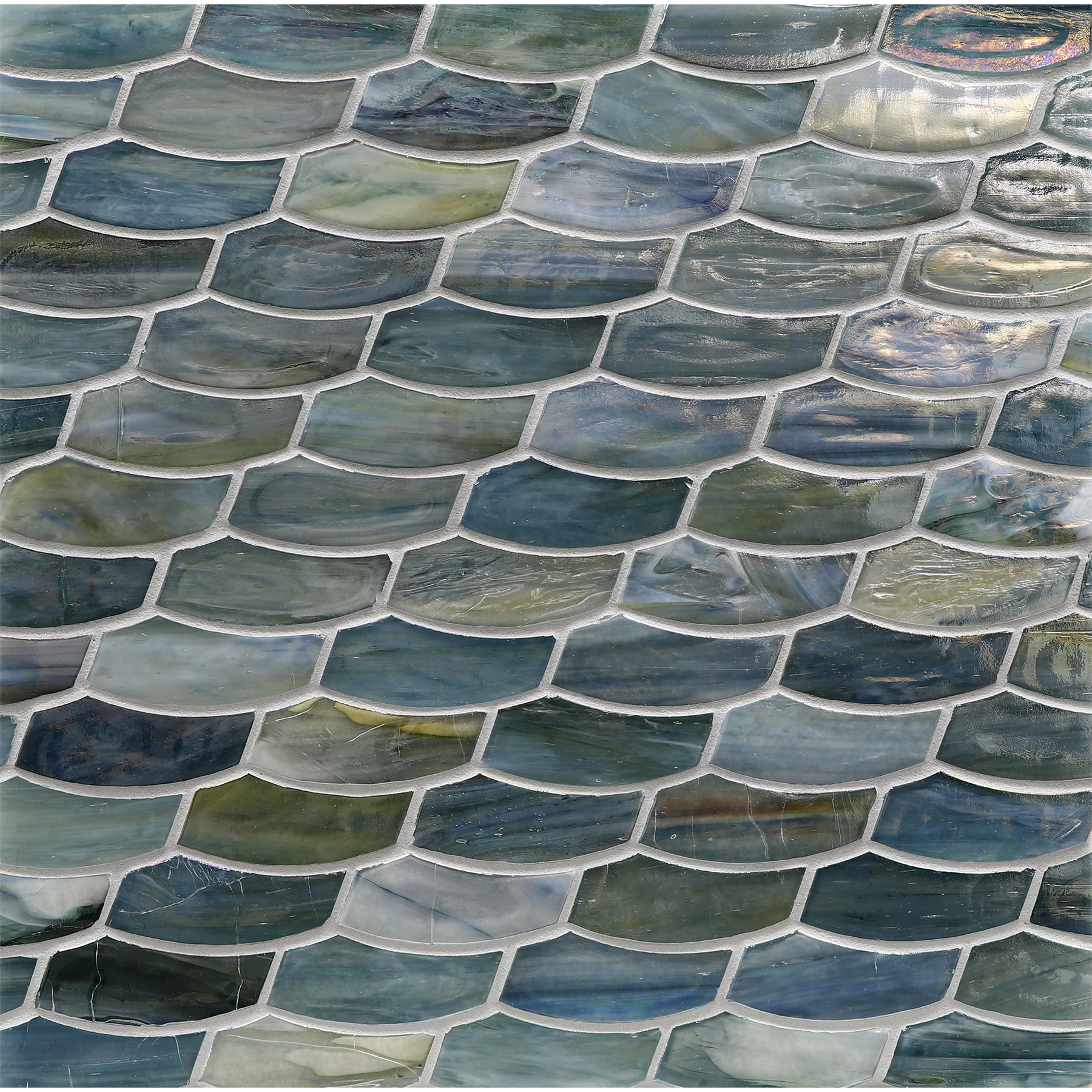 Just Add Water Amalfi Colored Glass Mosaic, Borders