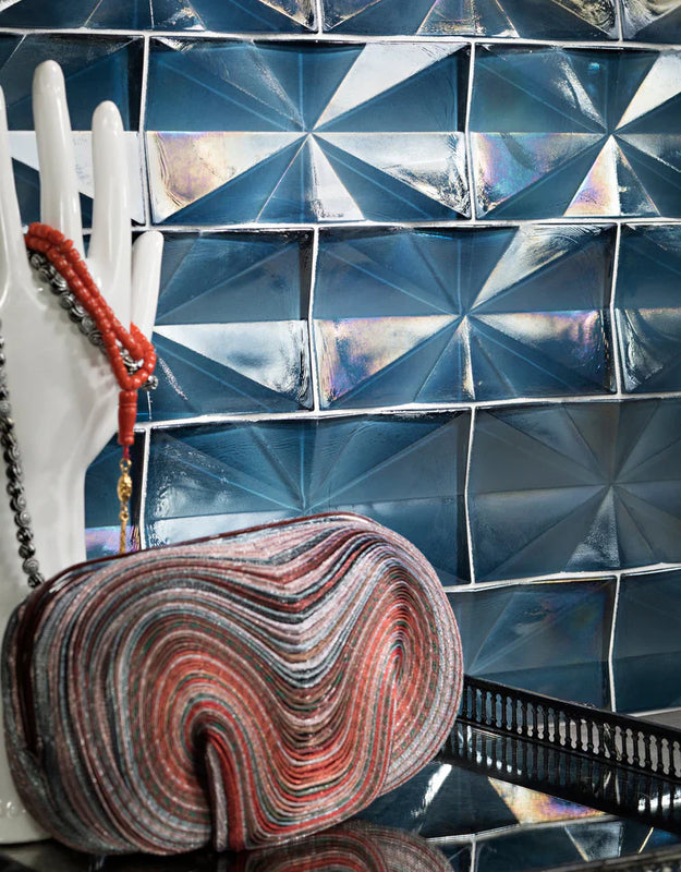 Origami Field – Colored Glass collection