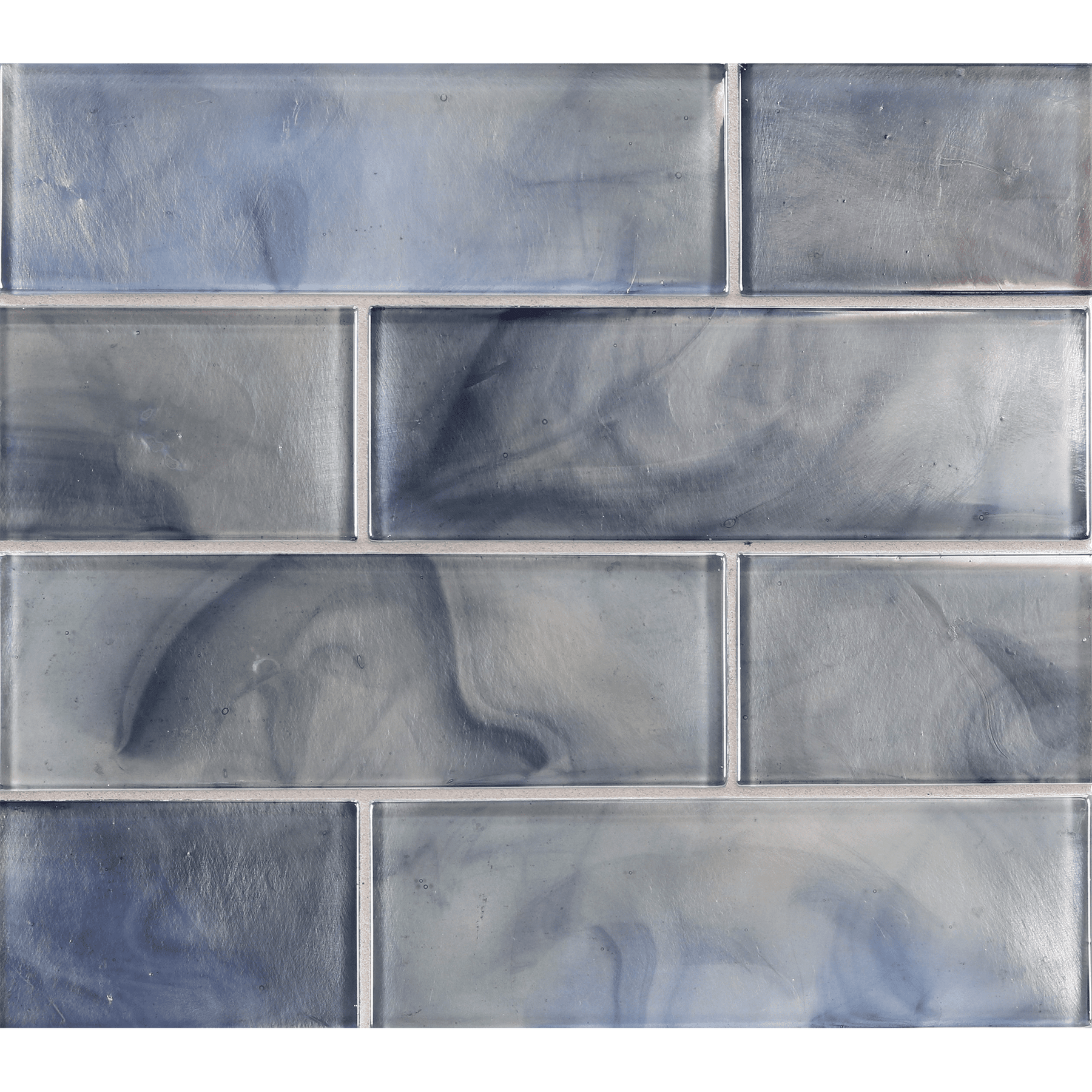 Sonare Spring Water Colored Glass Field Tile, Trim