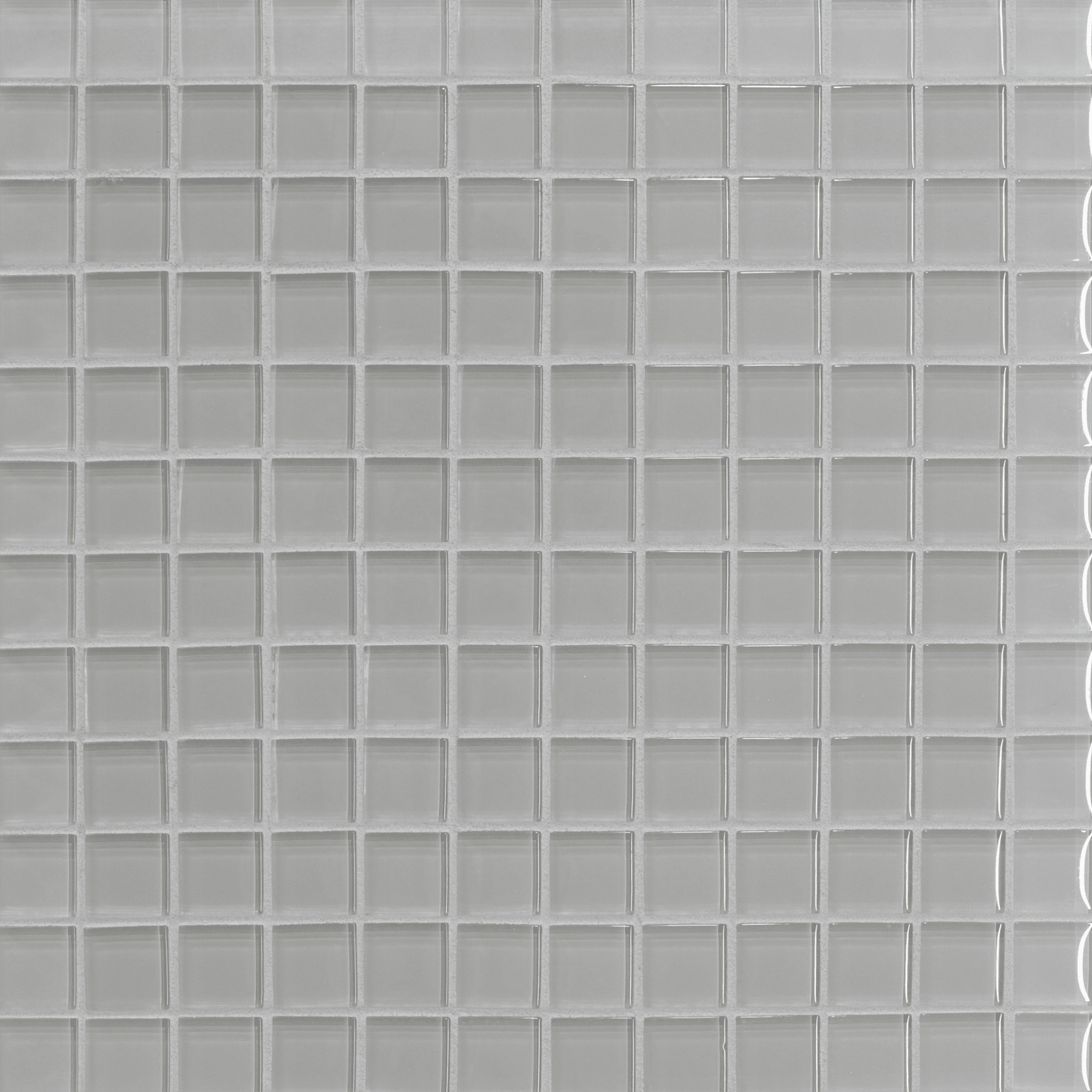 Tomei Horizon Colored Glass Mosaic, Field Tile, Trim