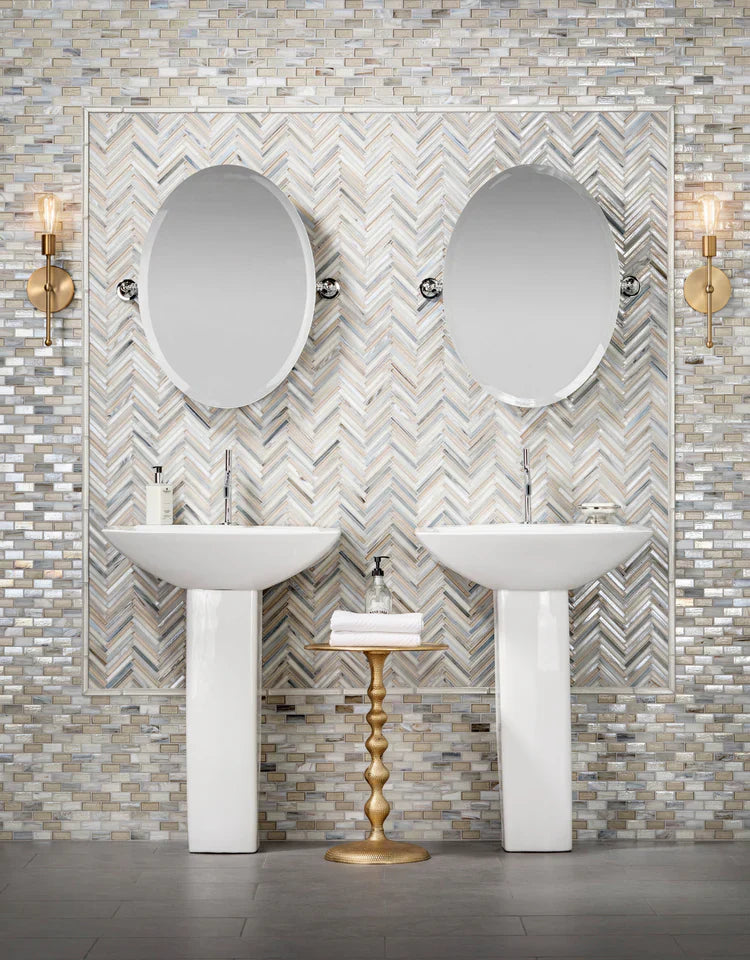 Tommy Bahama Glass Blends Colored Glass Mosaic