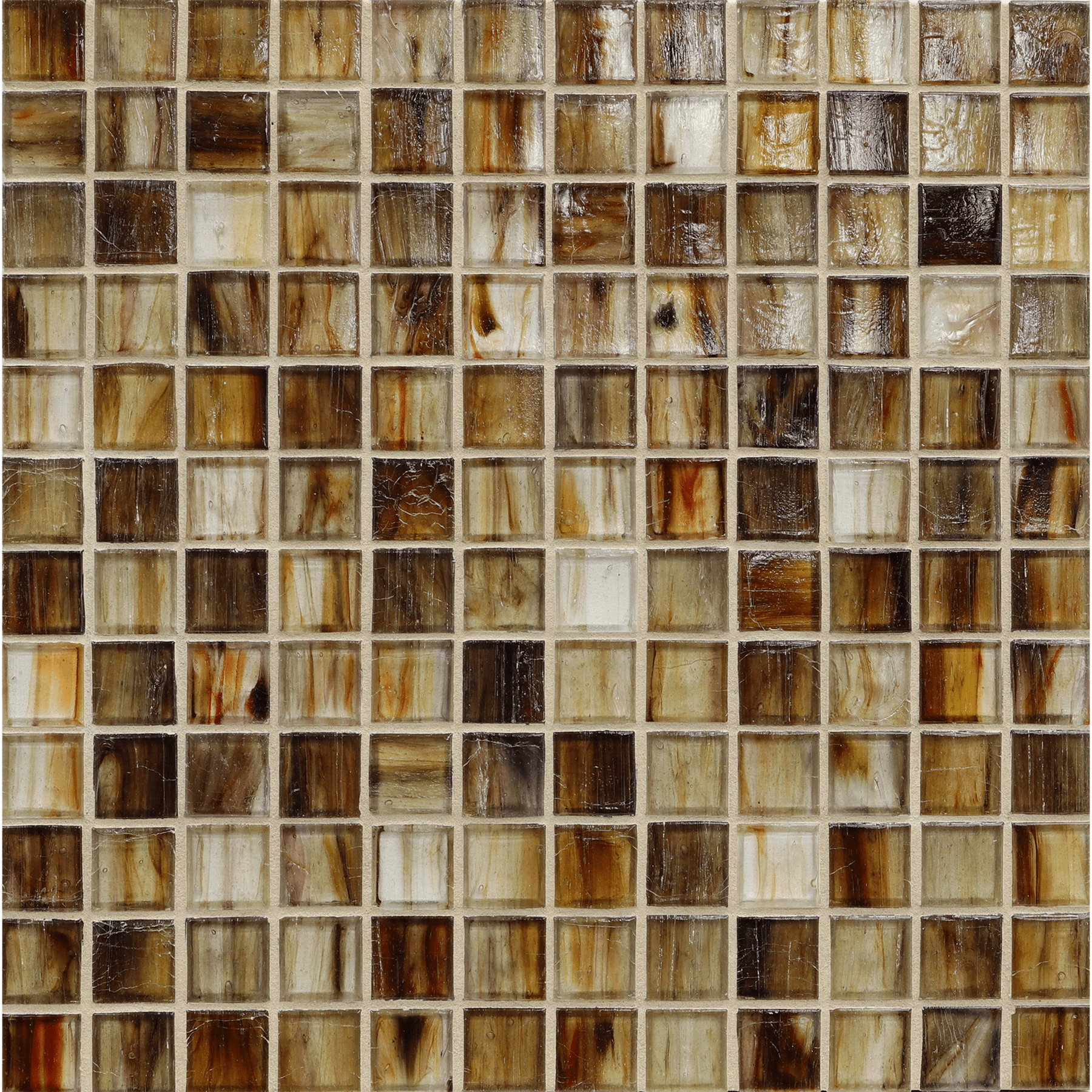 Tozen Lithium Colored Glass Mosaic, Field Tile, Trim