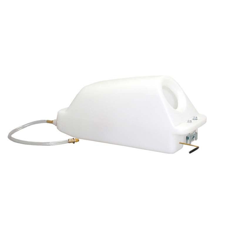 Floor machine water and solution tanks for efficient floor maintenance and restoration.