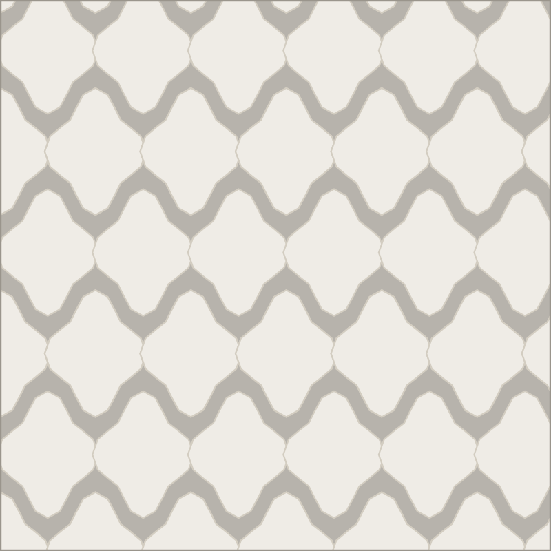 Arabesque mosaic pattern