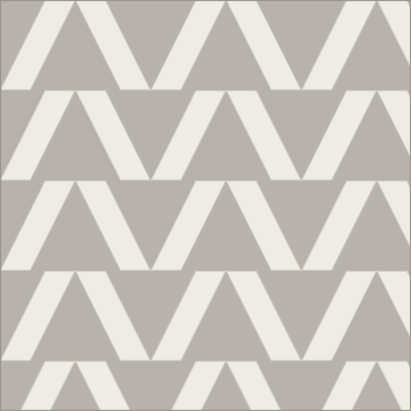 Chevron mosaic pattern
