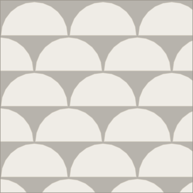 Fish Scale mosaic pattern