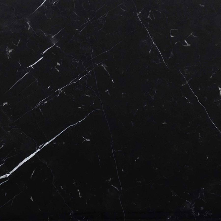 Elon black marble tile collection showcasing natural stone marble mosaic and tile accessories in elegant black color
