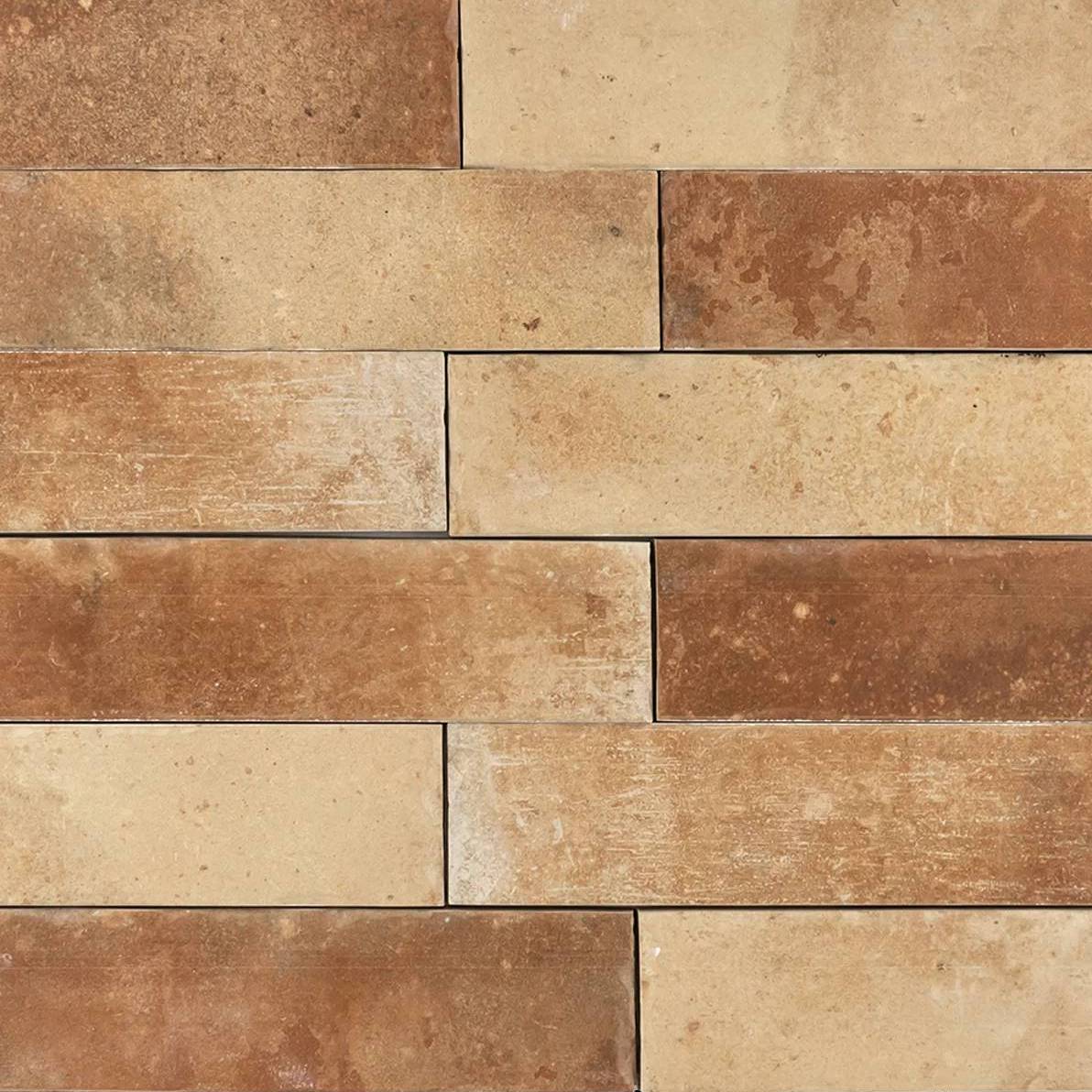 Boston Brick Porcelain tile in red color with a rustic North Boston Brick look from the Elon collection available at Surface Group online tile store