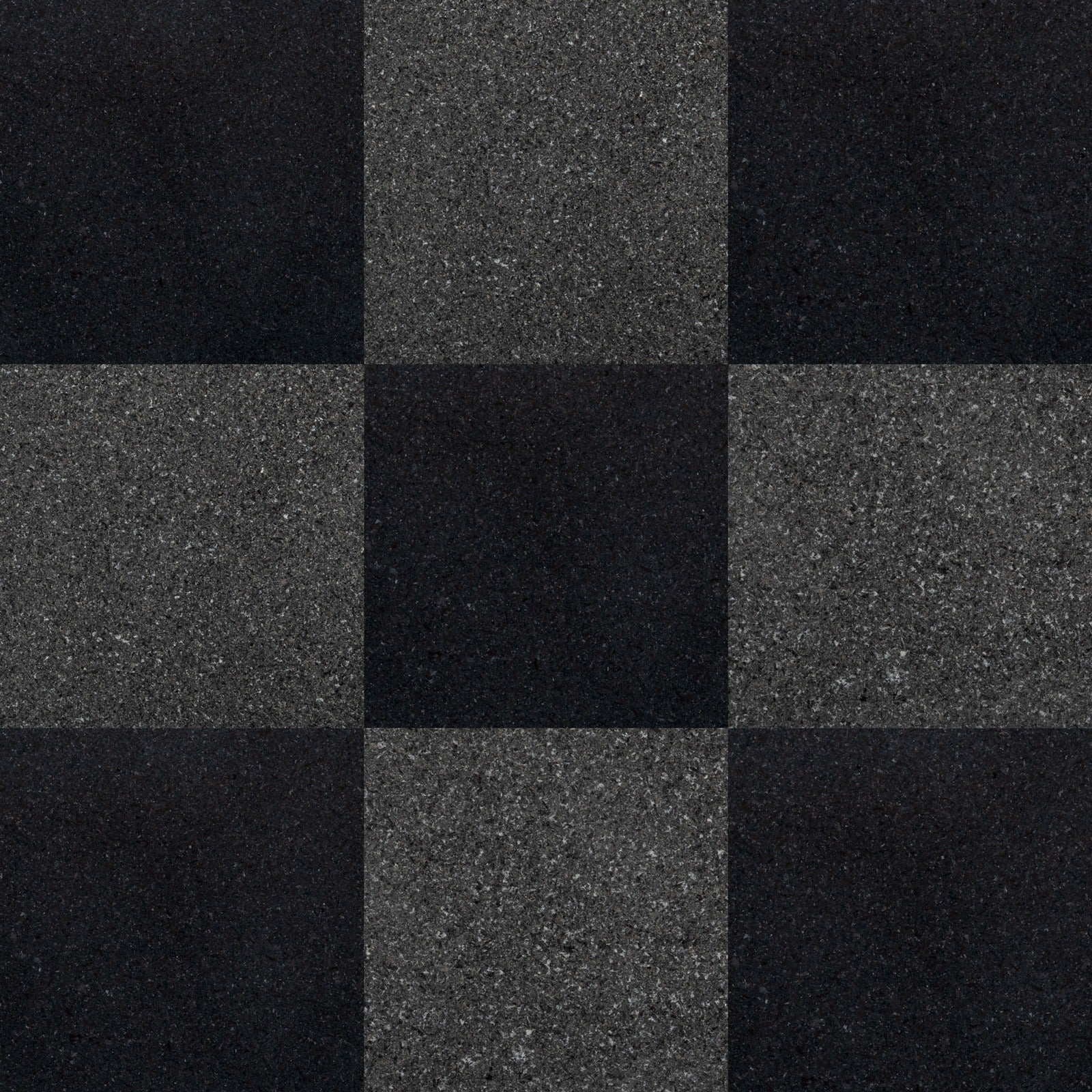 Absolute Black Polished & Honed Checkerboard