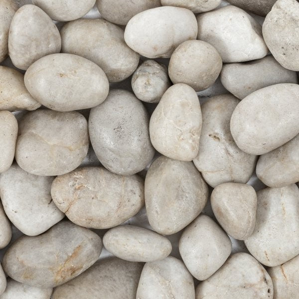Loose Pebbles — White
