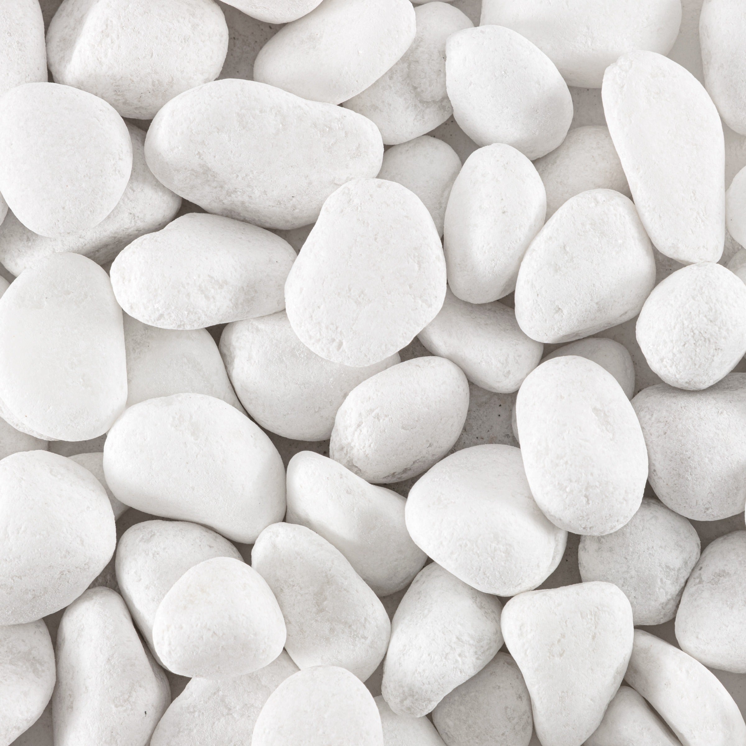 Loose Pebbles — Ice White