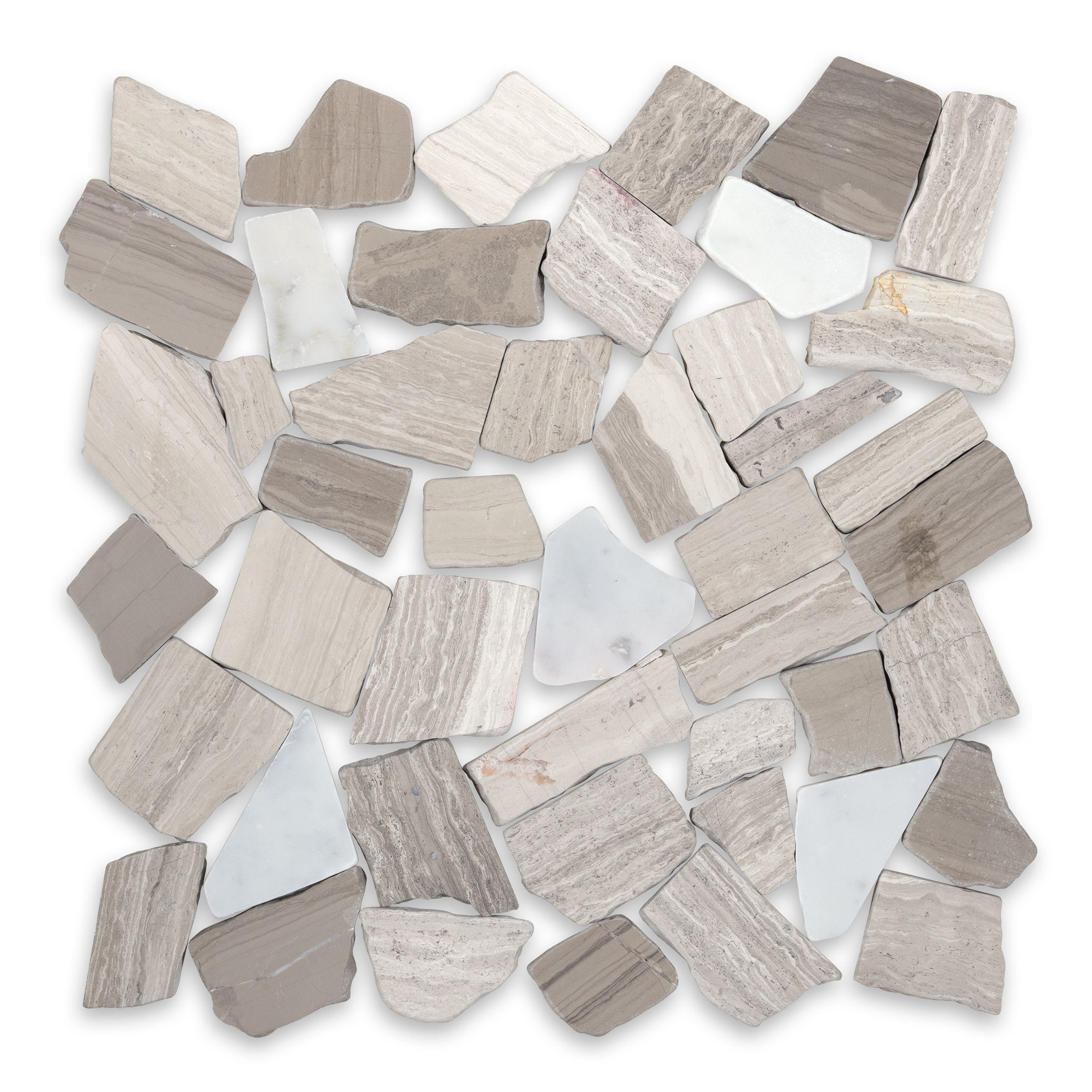 Pebble Tiles — Driftwood