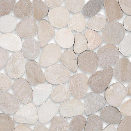 Pebble Tiles — Sepia