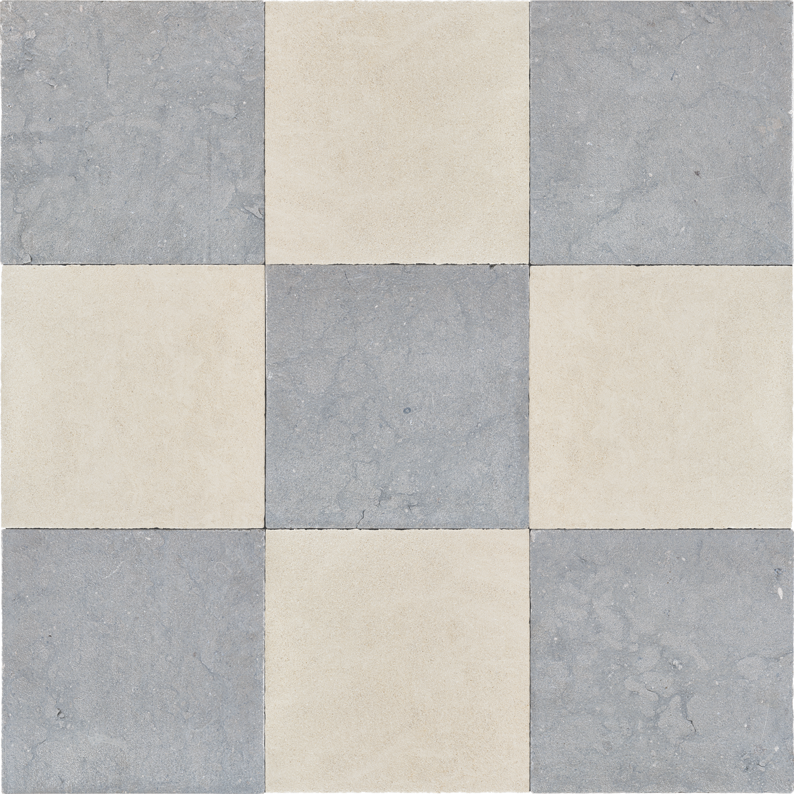 Solene & Lagos Blue Checkerboard