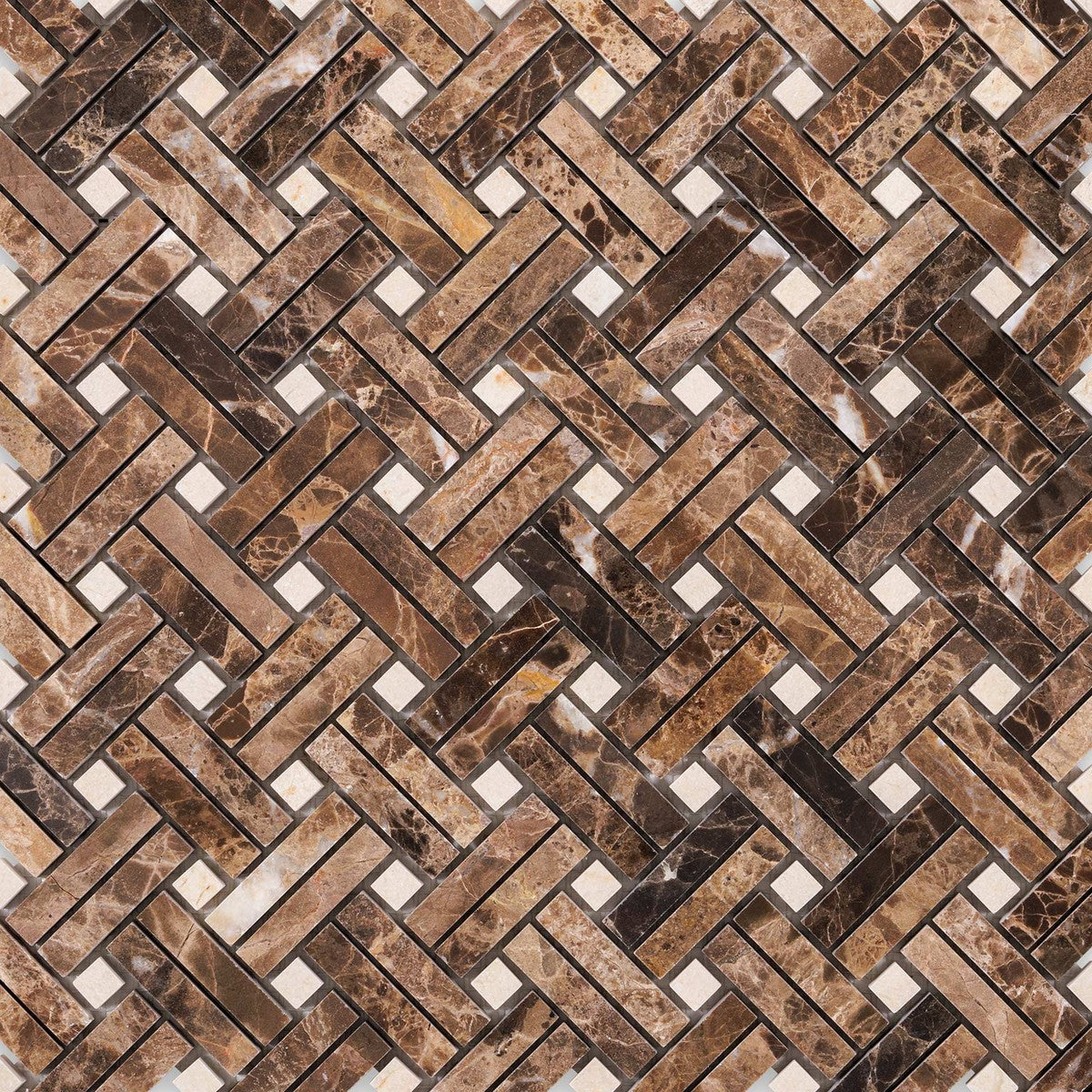 Emperador Dark Mosaics