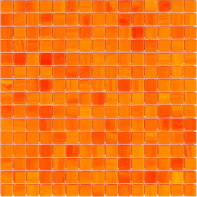 Orange Glass Tile And Mosaic