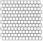 Origami Mosaic Nami Colored Glass Mosaic