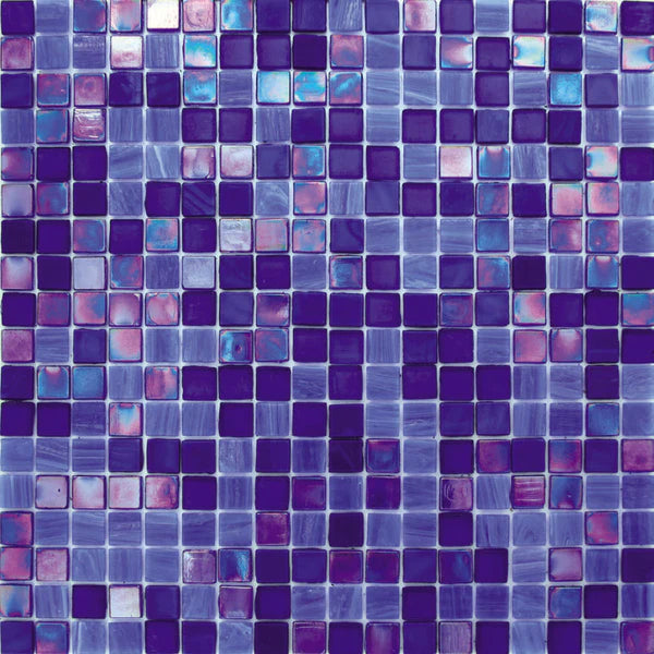 Purple Glass Tile And Mosaic