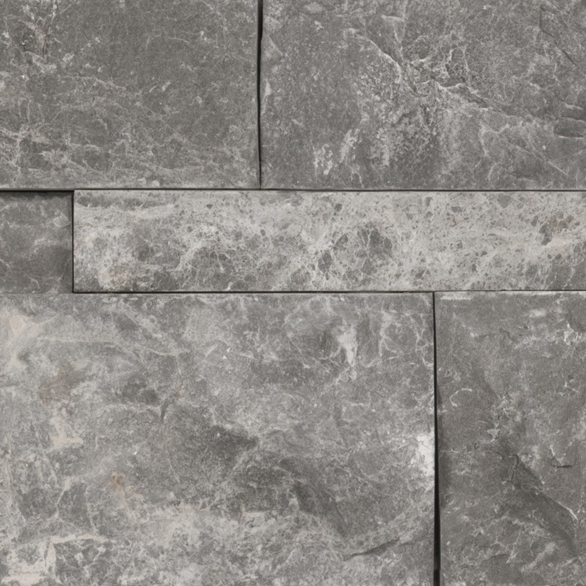 Stark Carbon Marble  ledger stone panel close look