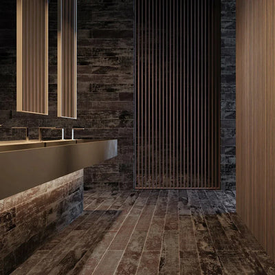 Wood Look Porcelain tile and surface collection