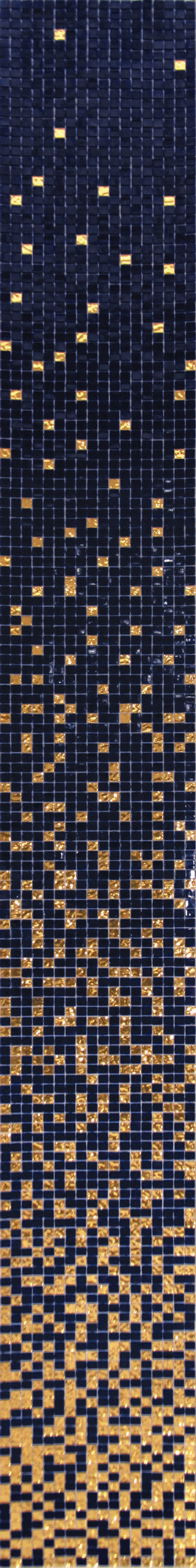 Gradients Straight Stack 0.6X0.6 Colored Glass Mosaic