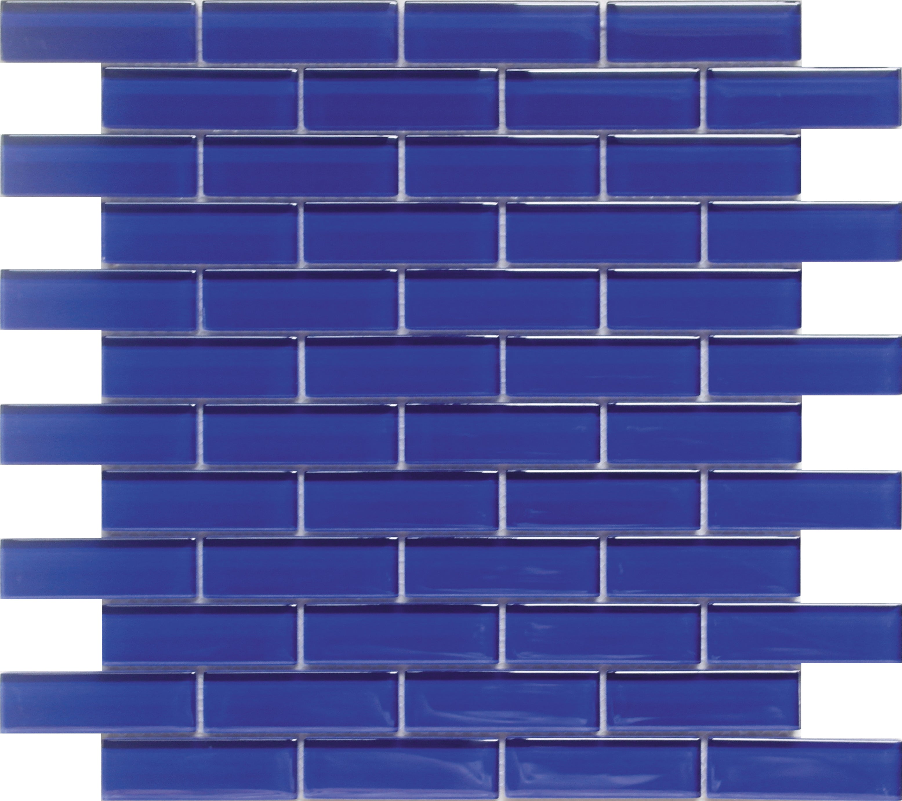 Color Palette Cobalt Blue Colored Glass Mosaic