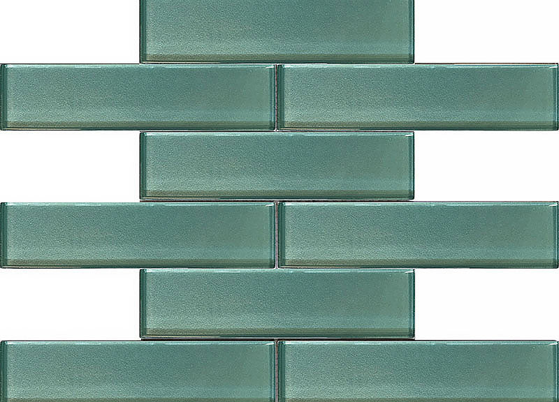 Galaxy Aqua Colored Glass Mosaic