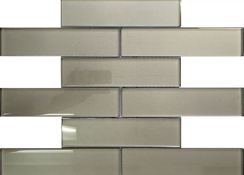 Galaxy Ash Colored Glass Mosaic
